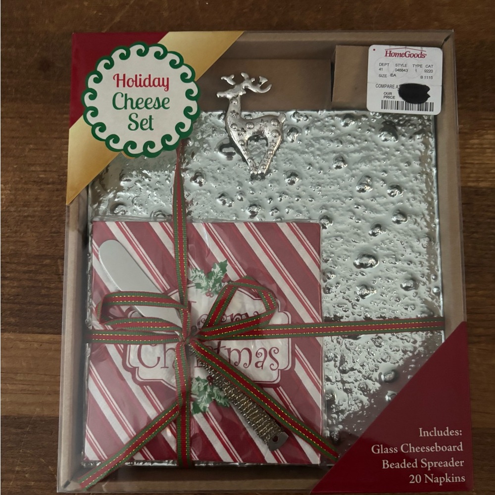 Holiday Cheese Set
